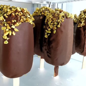Rorò - Stecchi al pistacchio con copertura al cioccolato - Ice Cream & Frozen Yogurt Near Me - Palermo, Pennsylvania