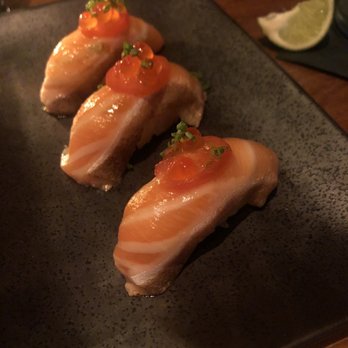 TenTen - Salmon Belly Nigiri - Japanese Near Me - Austin, Texas