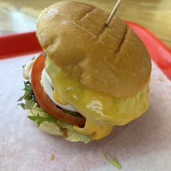 iniBurger - Mini crispy chicken sandwich - Burgers Near Me - Pleasanton, California