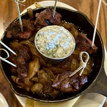 Saltgrass Steak House - Tenderloin Bites w/ Chimichurri Sauce - Steakhouses Near Me - Wichita, Kansas