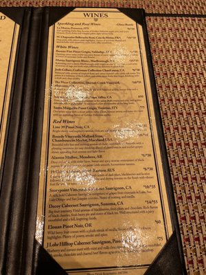 Menu photo 2 The Mint Room Ellicott City, MD