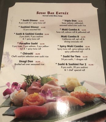 Menu photo 3 Izumi Sushi Great Falls, VA