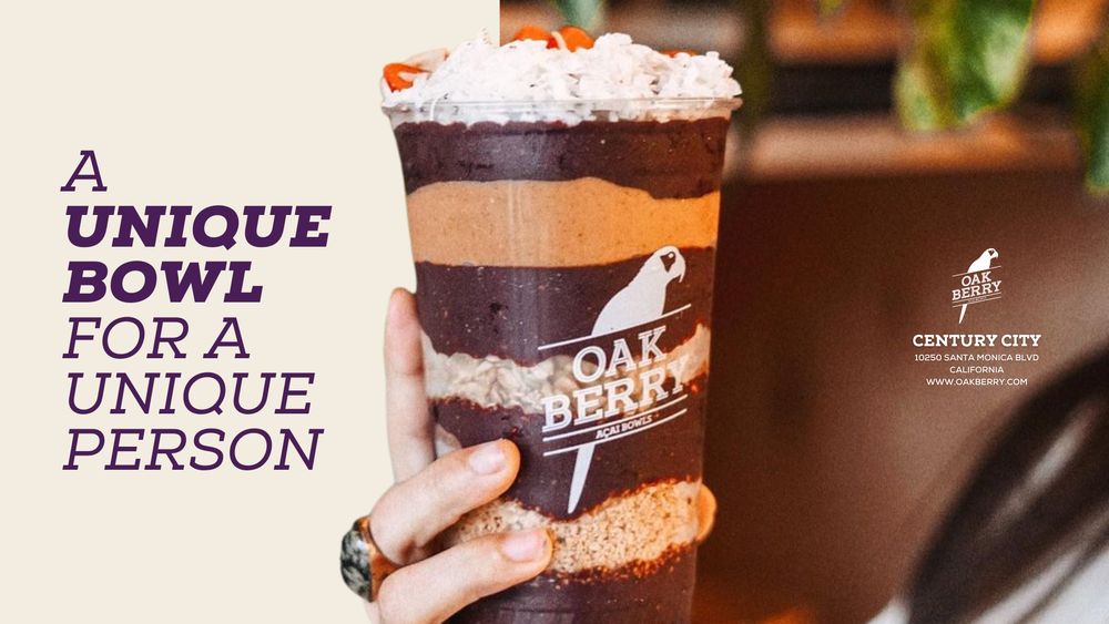 Oakberry Acai gift card