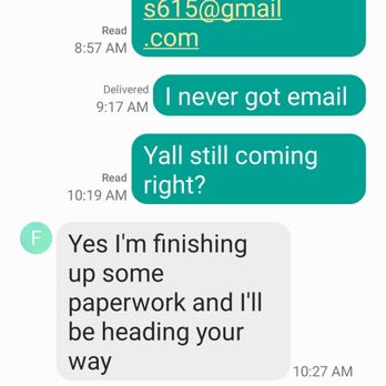 Moving America - Texts from owner - Movers Near Me