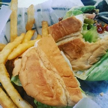 El Taller - Fried Chicken Torta with side of fries - Bookstores Near Me - Lawrence, Massachusetts