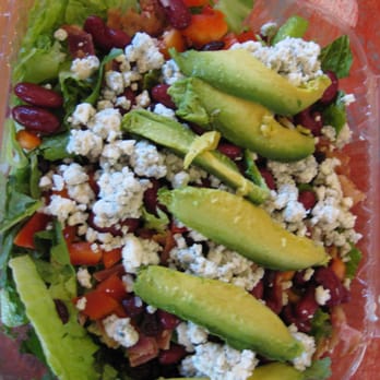 Gracie's - Bacon and Blue salad - no dressing required! - Barbeque Near Me - Vallejo, California Gracie's - Bacon and Blue salad - no dressing required! - Barbeque Near Me - Vallejo, California