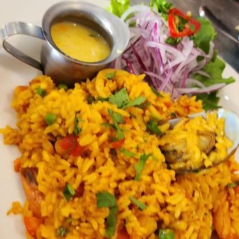 Ceviche 19 - Arroz con marisco - Peruvian Near Me - Anaheim, California