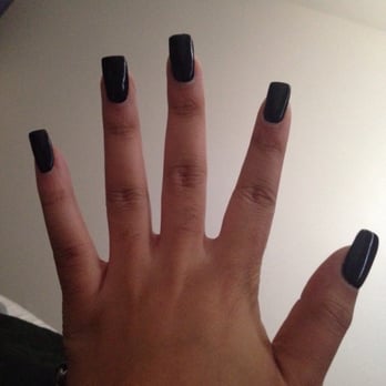 Nails 4 U & Spa - Black acrylic full set. $23 - Nail Salons Near Me - Richmond, Virginia Nails 4 U & Spa - Black acrylic full set. $23 - Nail Salons Near Me - Richmond, Virginia