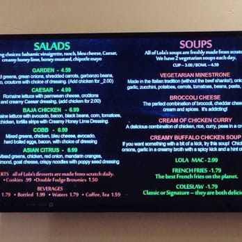 Lola's Chicken Shack - Menu 1 - Sandwiches Near Me - Alameda, California Lola's Chicken Shack - Menu 1 - Sandwiches Near Me - Alameda, California