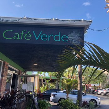 Cafe Verde - Sign - Imported Food Near Me - New Smyrna Beach, Florida
