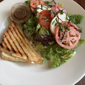 Mugshots Coffeehouse - Brie & Fresh mozzarella grilled cheese and Italian salad, washed down with a fresh lemonade. Service was awesome and laid back. - Coffee & Tea Near Me - Allegan, Michigan Mugshots Coffeehouse - Brie & Fresh mozzarella grilled cheese and Italian salad, washed down with a fresh lemonade. Service was awesome and laid back. - Coffee & Tea Near Me - Allegan, Michigan