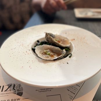 Mizu - 2 oysters! - Seafood Near Me - Charlotte, North Carolina Mizu - 2 oysters! - Seafood Near Me - Charlotte, North Carolina
