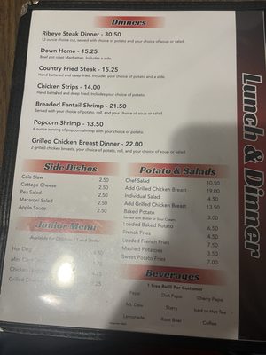 Menu photo 3 Fast Lanes & Pit Stop Restaurant Hoopeston, IL