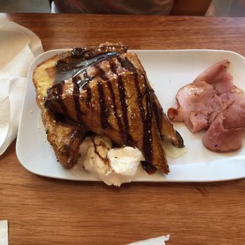 Ruby Slipper Orange Beach - Chocolate stuffed French toast cheese cake? If I said that right and morning breakfasts pics! - Cafes Near Me - Orange Beach, Alabama