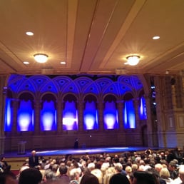 Here's my view sitting near the back of the bottom section. Here's my view sitting near the back of the bottom section.