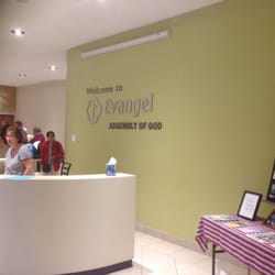 Evangel Assembly Of God Church - The entrance