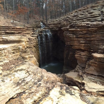 Arnie's Barn - One of the many waterfalls. - Mexican Near Me - Ridgedale, Missouri