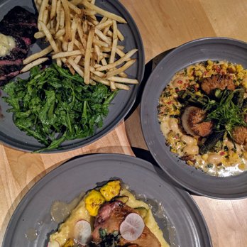 American Elm - Steak, scallops and chicken entree's. - New American Near Me - Denver, Colorado American Elm - Steak, scallops and chicken entree's. - New American Near Me - Denver, Colorado