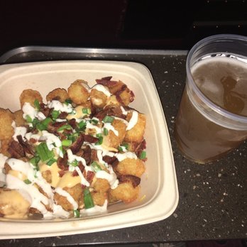 AMC Fullerton 20 - This loaded bacon tots are delicious!!! So worth it!!! - Cinema Near Me - Fullerton, California