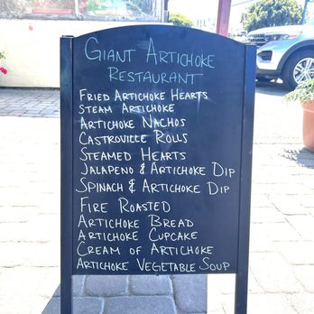 Giant Artichoke Restaurant - Menu - American Near Me - Castroville, California Giant Artichoke Restaurant - Menu - American Near Me - Castroville, California