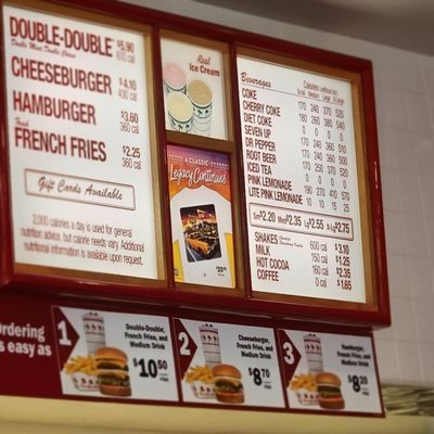 Menu photo 4 In-N-Out Burger Phoenix, AZ Menu photo 4 In-N-Out Burger Phoenix, AZ