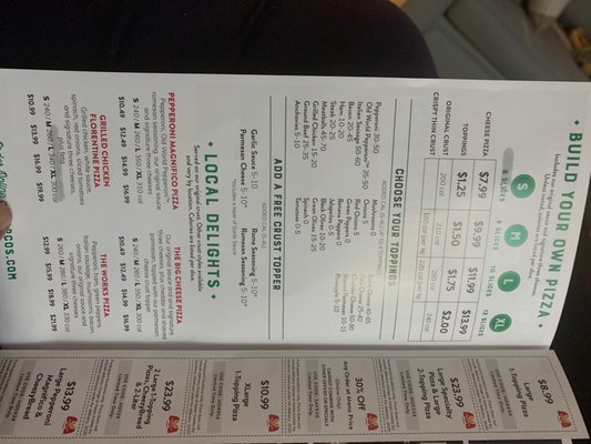Menu photo 2 Marco's Pizza Cary, NC Menu photo 2 Marco's Pizza Cary, NC