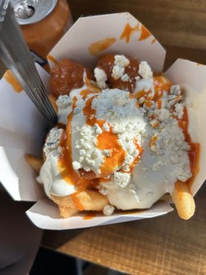 Photo of Friskie Fries - Johnston, RI, US. Buffalo Chicken Friskie Fries