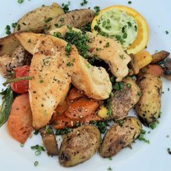 Gasthaus Kampenwand - Gegrillte Hühnerbrust
