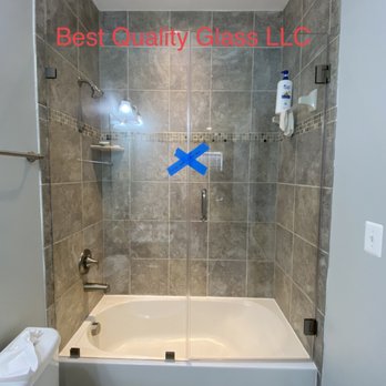 Best Quality Glass - Inline shower enclosure - Glass & Mirrors Near Me - Rockville, Maryland Best Quality Glass - Inline shower enclosure - Glass & Mirrors Near Me - Rockville, Maryland