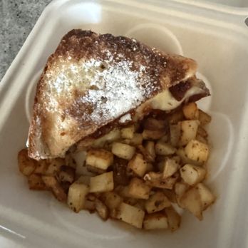 Feed Cafe - This is the take-home portion of a Monte Cristo sandwich - Breakfast & Brunch Near Me - Bozeman, Montana