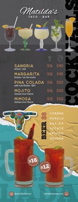 Menu photo 2 Matilda's Taco Bar Miami Beach, FL Menu photo 2 Matilda's Taco Bar Miami Beach, FL