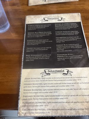 Menu photo 5 Edelweiss Biergarten Phoenix, AZ