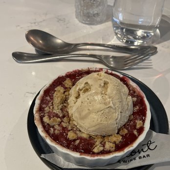 Rosemont - Cherry Cobbler with Brown Sugar Ice Cream - Delis Near Me - Charlotte, North Carolina Rosemont - Cherry Cobbler with Brown Sugar Ice Cream - Delis Near Me - Charlotte, North Carolina