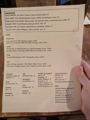 Menu photo 5 Emily Brooklyn, NY