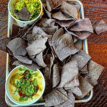 Velvet Taco - Chips with Guacamole and Queso - Tacos Near Me - Webster, Texas
