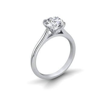 Damasci - One of Damasci’s most popular solitaire engagement ring designs, this timeless classic, with softly rounded edges and understated cathedrals - Jewelry Near Me - Toronto, Ontario Damasci - One of Damasci’s most popular solitaire engagement ring designs, this timeless classic, with softly rounded edges and understated cathedrals - Jewelry Near Me - Toronto, Ontario