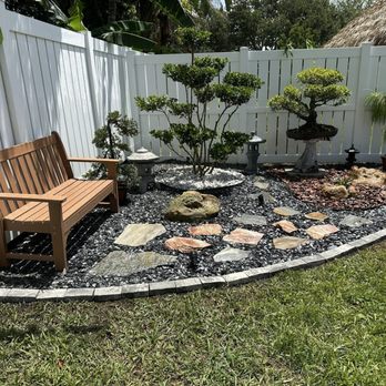 O C Landscaping - Zen corner where I now meditate twice daily (am/pm) - Landscaping Near Me - Sunrise, Florida O C Landscaping - Zen corner where I now meditate twice daily (am/pm) - Landscaping Near Me - Sunrise, Florida