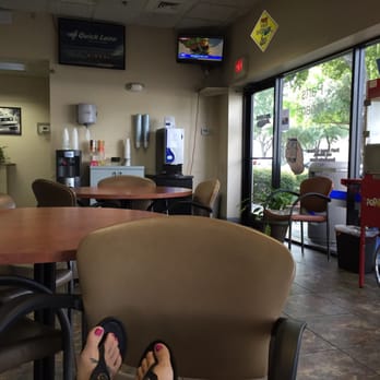 Brandon Ford - Lounge area: got my feet kicked up waiting for my car to be done. :-) - Car Dealers Near Me - Tampa, Florida