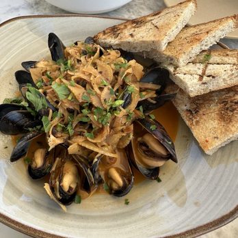 Malibu Farm - Steamed mussels - Coffee & Tea Near Me - Tiburon, California Malibu Farm - Steamed mussels - Coffee & Tea Near Me - Tiburon, California