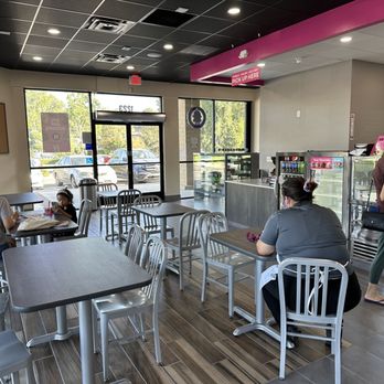 Baskin Robbins - people sitting at tables in a restaurant - Desserts Near Me - Diamond Bar, California