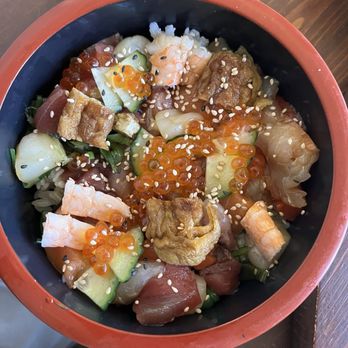 Sushi Kaunta - Half bara chirashi don - Japanese Near Me - Kent, Washington Sushi Kaunta - Half bara chirashi don - Japanese Near Me - Kent, Washington