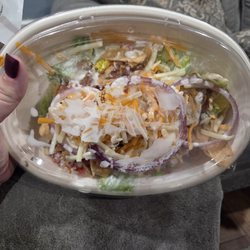 Sheetz - My $10 salad. Good thing I'm dieting,lol, but now my wallet is dieting.