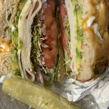 Sunrise Bagels Cafe - Californinan on a jalapeño cheddar bagel - Bagels Near Me - Concord, California Sunrise Bagels Cafe - Californinan on a jalapeño cheddar bagel - Bagels Near Me - Concord, California