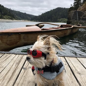 Catch A Canoe & Bicycles Too - Bean and the outrigger canoe - Bikes Near Me - Mendocino, California Catch A Canoe & Bicycles Too - Bean and the outrigger canoe - Bikes Near Me - Mendocino, California