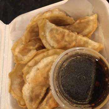 Akari Sushi - Gyoza - crunchy and very yummy. - Japanese Near Me - Madison, Wisconsin