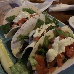 Shirley's Cove Bar - Whitefish tacos and fresh handmade chips = outstanding!
