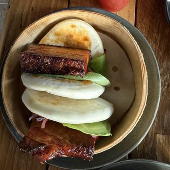 Tanuki River Landing - Pork Belly Bao - Japanese Near Me - Miami, Florida