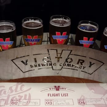 Victory Brewing Company Downingtown - Beer flight - Brewpubs Near Me - Downingtown, Pennsylvania