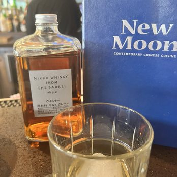 New Moon Restaurants - Nikka Whisky Malt grain - Chinese Near Me - Montrose, California