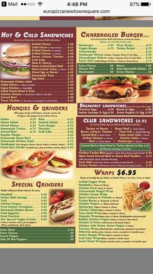 Menu photo 2 Euro Pizza Newtown Square, PA Menu photo 2 Euro Pizza Newtown Square, PA